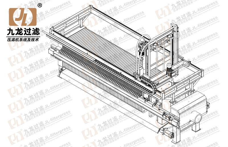 XG1250隔膜（12bar）自动清洗压滤机